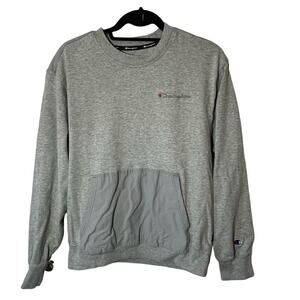 CHAMPION LIFE Men's Pullover Gray‎ Crew Neck Sweatshirt Sz Small